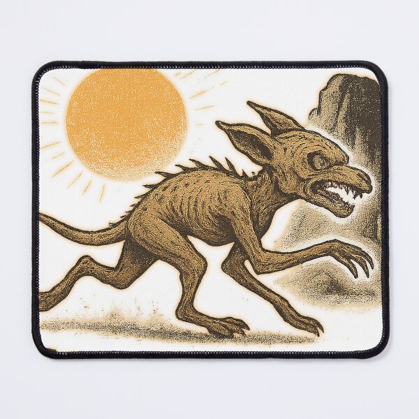 Item preview, Funny Chupacabra Shirt I Only Run from the Sun and Consequences Cryptid Meme Tee designed and sold by SquatchCreek.
