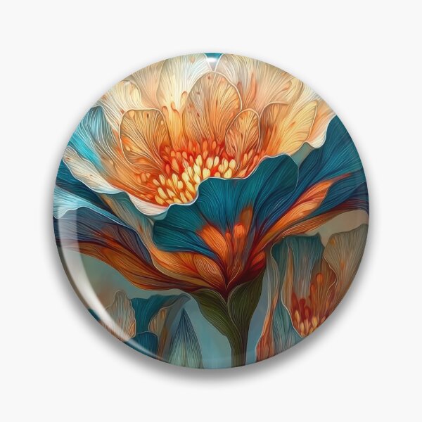 Item preview, Fantasy Hydrangea Floral  Abstract Art designed and sold by MargaretWiktor.