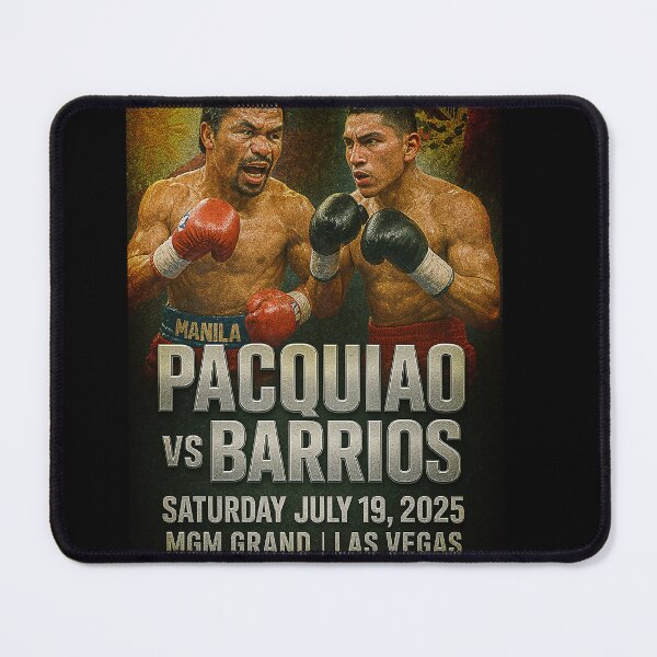 Item preview, Manny Pacquiao VS Mario Barrios designed and sold by adolfobusmente.