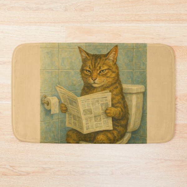 Item preview, Caturday Morning Routine designed and sold by Enea Kelo.