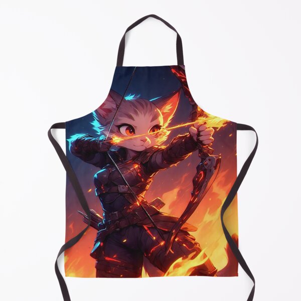 Item preview, Chibi Cat Ranger - Fire designed and sold by Chibi's & Coffee.