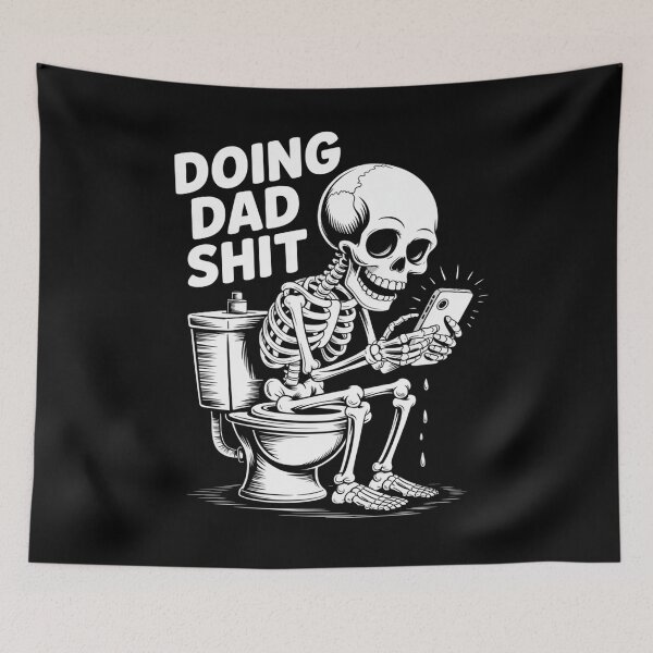 Item preview, DOING DAD SHIT - Funny Dad Life Slogan, Relatable Parenting Humor designed and sold by martin max.