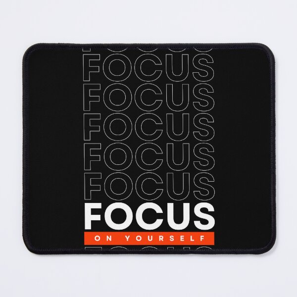 Item preview, Focus on Yourself Bold Motivation Design designed and sold by Inner Grind Co.