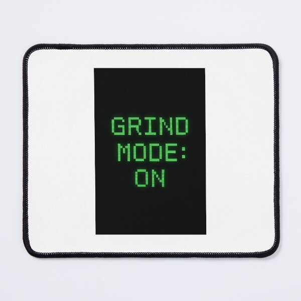 Item preview, Grind Mode: ON – Hustle Quote for Gym and Daily Drive designed and sold by Mode0n.