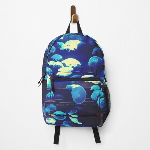 Item preview, Electric Moon Jellyfish – Glowing Ocean Life Photography designed and sold by Hanna Mavi Studio .