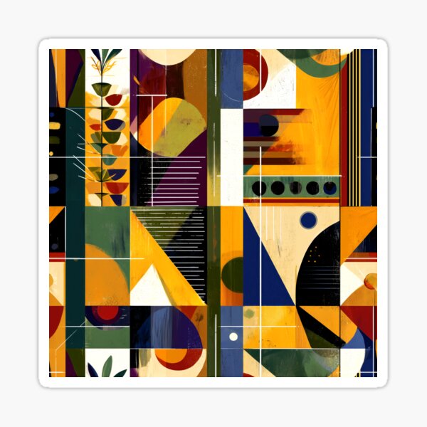 Item preview, Abstract Maximalist Golden Hues Modern Abstract Pattern designed and sold by DEC02.