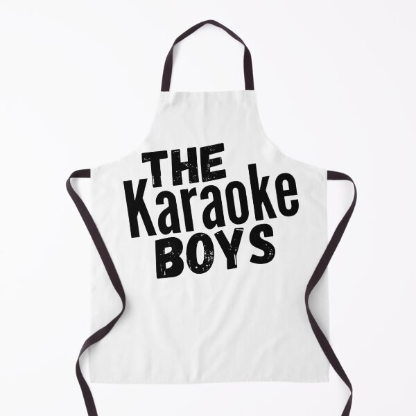 Item preview, The Karaoke Boys Black Logo on White Tee designed and sold by TheKaraokeBoys.