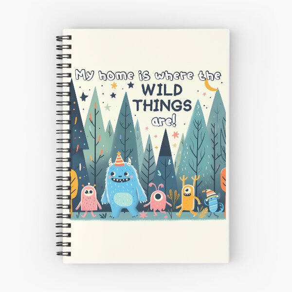 Item preview, My Home Is Where The Wild Things Are! designed and sold by BeFadDesigns.