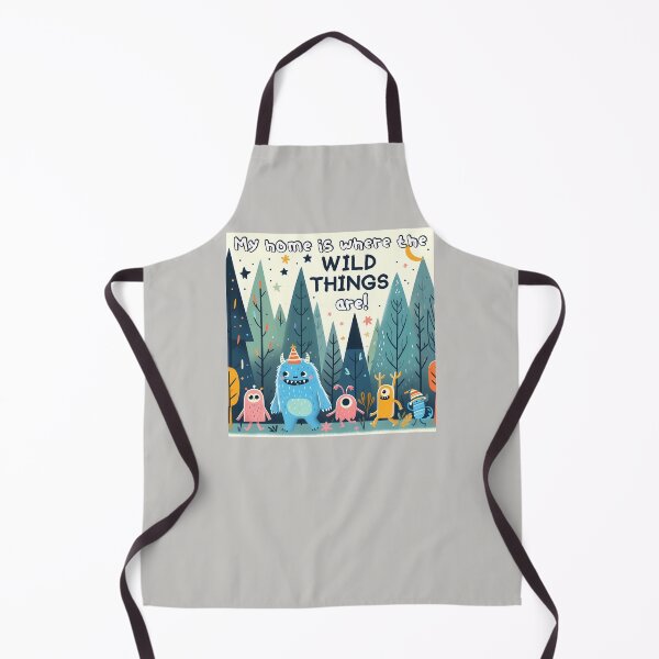 Item preview, ¡Mi casa es donde viven las cosas salvajes! designed and sold by BeFadDesigns.