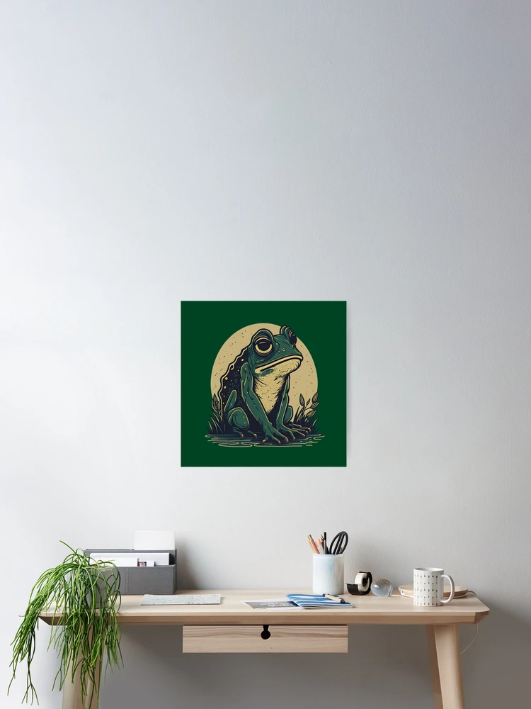 Thumbnail 2 of 3, Poster, Mr Frog designed and sold by Rislam.