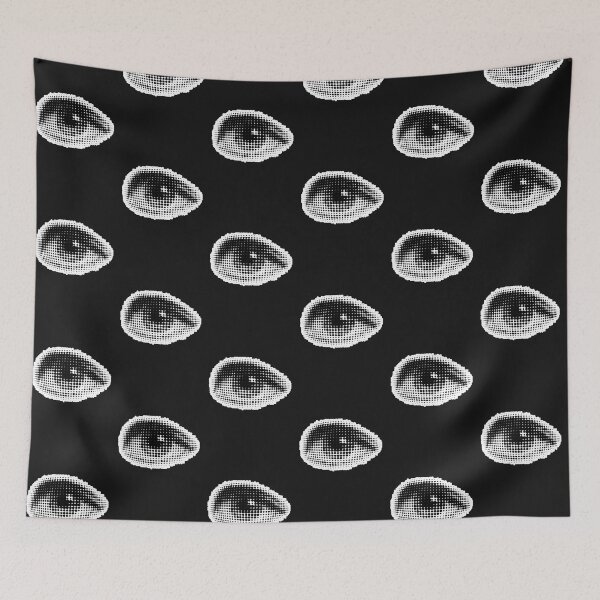 Item preview, eye halftone pattern designed and sold by Ratatatts.