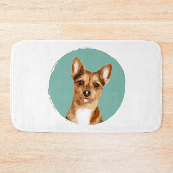 Item preview, Jeffrey Dog Pop Art - Paint Circle - Cute - WPAP designed and sold by inkandmoth.