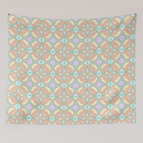 Item preview, repeatability lines designs symmetry the structure of the seamless colorful repeat pattern designed and sold by Abrahamjrnd.