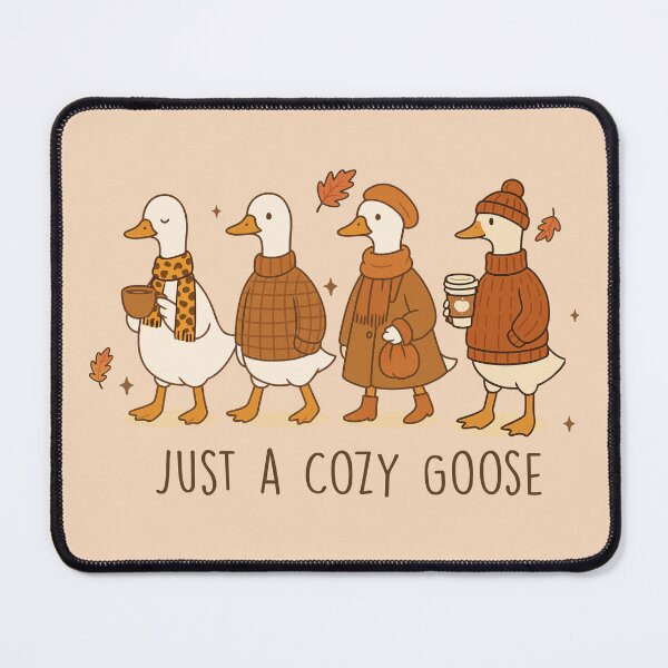 Item preview, Just a cozy goose designed and sold by FatBirdie.
