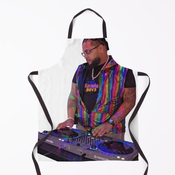 Item preview, DJ P-Lo The Karaoke Boys Turntables Tee designed and sold by TheKaraokeBoys.