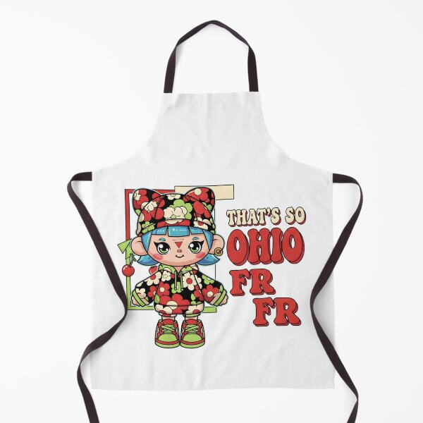 Item preview, That’s So Ohio FR FR – Kawaii Meme Cherrycore Digital Art designed and sold by AnnDesignStudio.