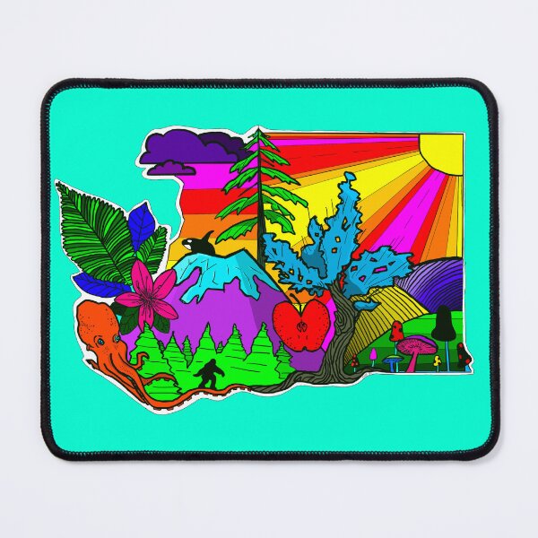 Item preview, Neon WA designed and sold by Bird Dog Portraits.
