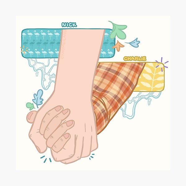 Item preview, Nick and Charlie Hands episode 8 Boyfriend season 1  designed and sold by Khotekmei.