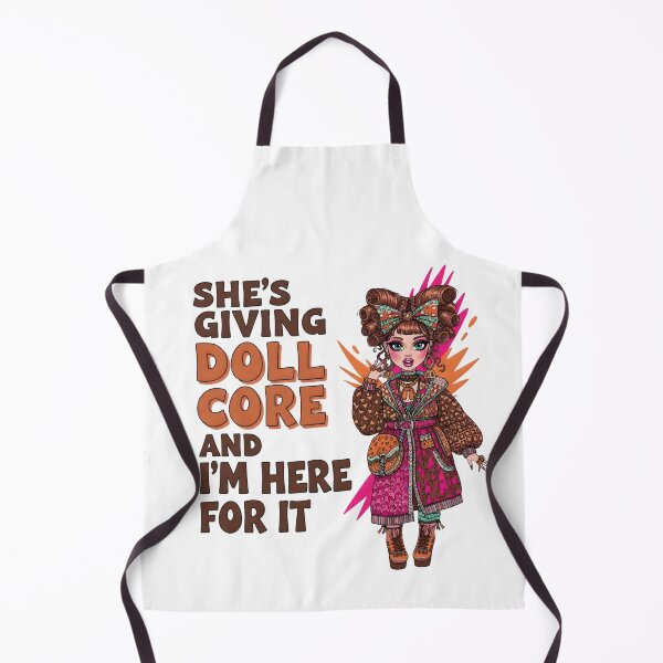 Item preview, She’s Giving Dollcore – Maximalist Fashion Statement Digital Art designed and sold by AnnDesignStudio.
