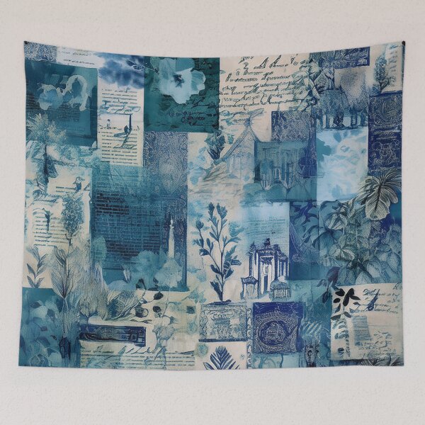 Artikelvorschau, Vintage Hawaiian Botanical Scrapbook Seite entworfen und verkauft von J Marielle Designs.