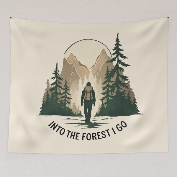 Item preview, Into the Forest I go, to lose my mind and find my soul designed and sold by Nature's Palette.