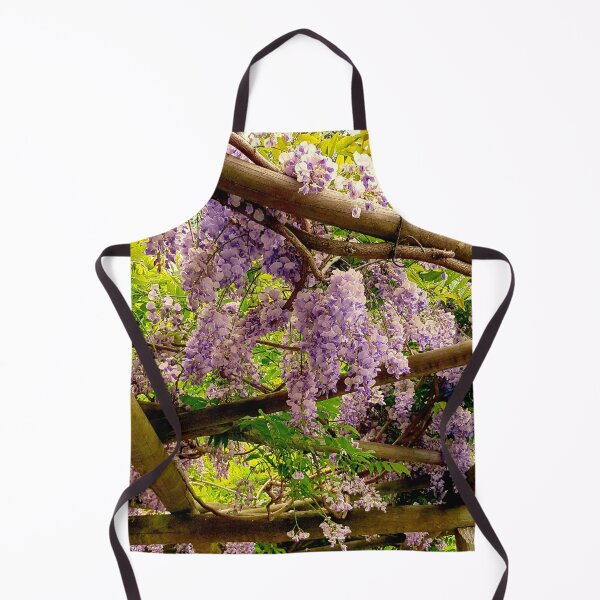Item preview, Wisteria in Bloom – Botanical Garden Floral Photography designed and sold by Hanna Mavi Studio .