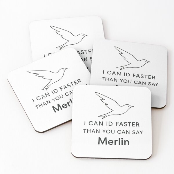 Item preview, I Can ID Faster Than You Can Say Merlin – Funny Birding Minmalist Design designed and sold by Brainy Bird's Place.