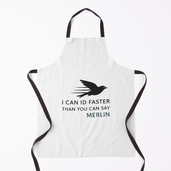 Item preview, I Can ID Faster Than You Can Say Merlin – Funny Birding Design designed and sold by Brainy Bird's Place.