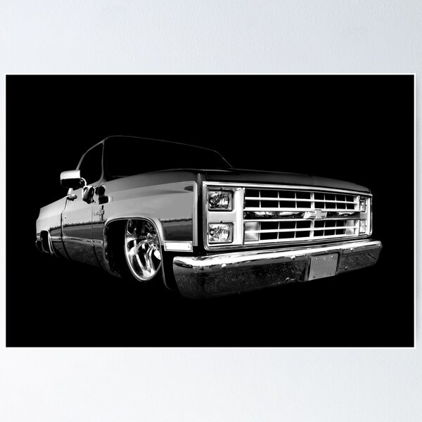 Item preview, Chevy Silverado Square body pickup 3 - black designed and sold by mal-photography.