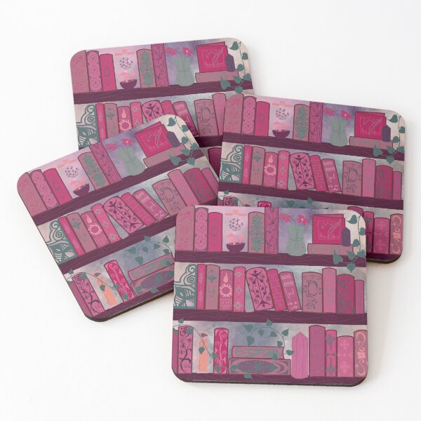 Item preview, Pink Mystic book shelf designed and sold by DyanasTreasures.