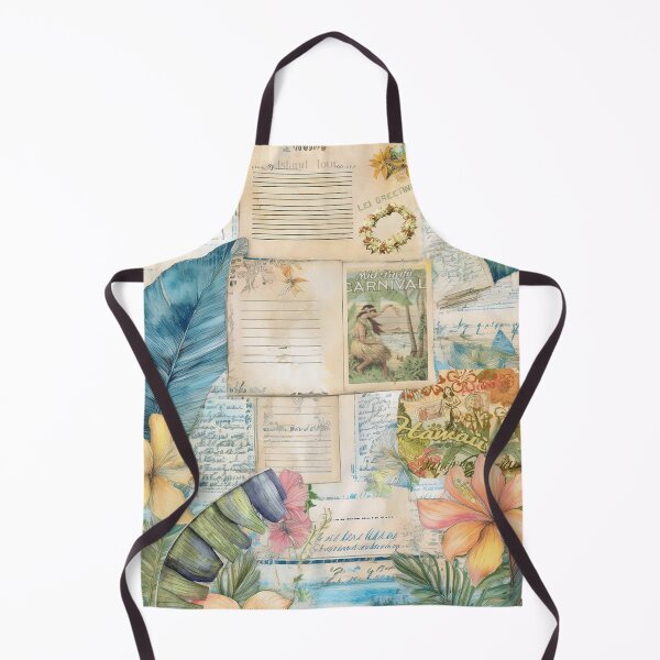 Artikelvorschau, Vintage Hawaiian Scrapbook Seite 2 entworfen und verkauft von J Marielle Designs.