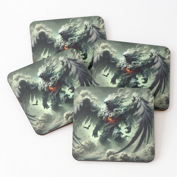 Item preview, "Hræsvelgr the Corpse Swallower – Norse Eagle Giant of Storms | Dark Mythic Fantasy" designed and sold by Umbra666.