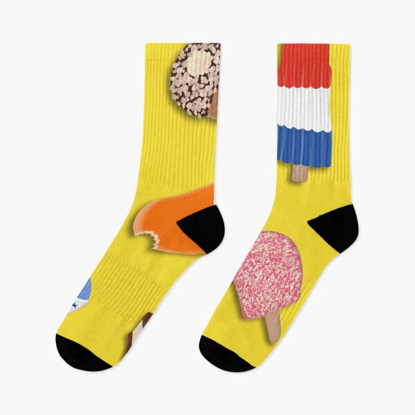 Item preview, Ice Cream Pop Cone Sandwich On Yellow designed and sold by MBeesShop.