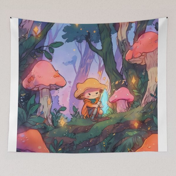 Item preview, Melody of the Mushrooms designed and sold by Lunsea shop.