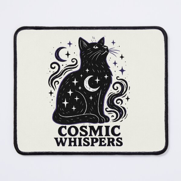 Item preview, Cosmic Whispers Celestial Cat designed and sold by MysticArtisan.