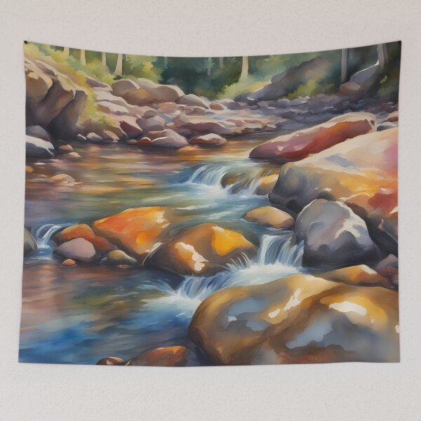 Item preview, Waterfalls in Creek designed and sold by CalmnessbyChoice.