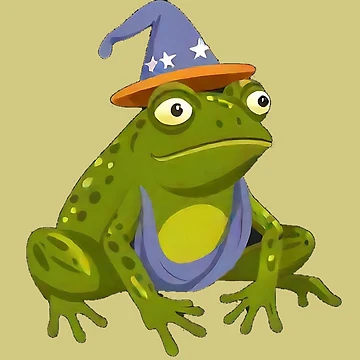 Artwork thumbnail, Wizard Frog by Rislam