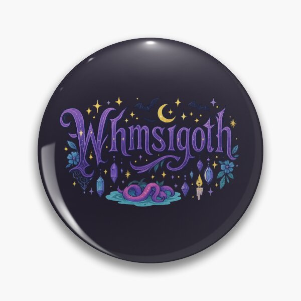 Item preview, Whimsigoth Lettering with Crystals and Moons designed and sold by Ironicdoll.