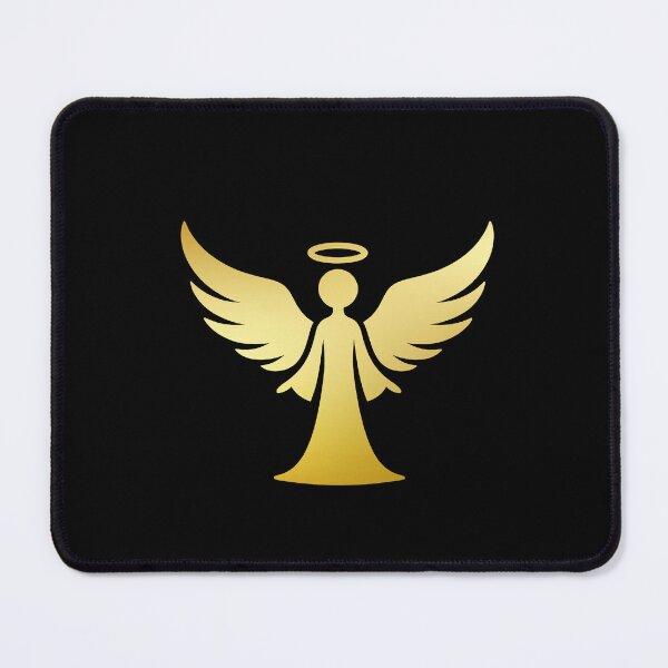 Item preview, Golden Angel with Wings – Divine Elegance designed and sold by Evolvity.