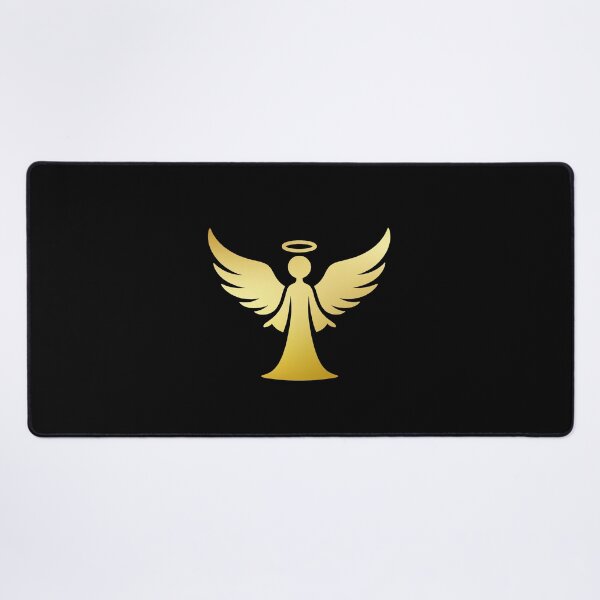 Item preview, Golden Angel with Wings – Divine Elegance designed and sold by Evolvity.