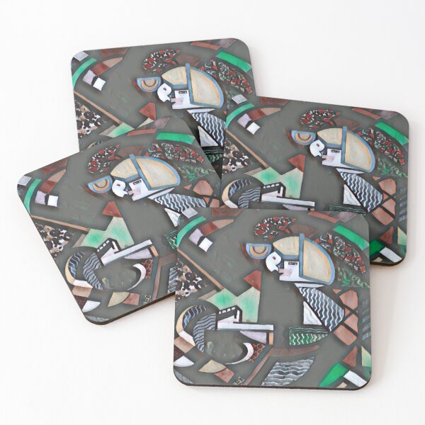 Item preview, Cubist Dreamscape – Bold Abstract Geometry designed and sold by SouthPrint.