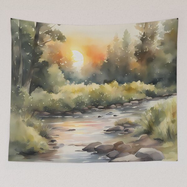 Item preview, Ambient Forest Sunrise designed and sold by CalmnessbyChoice.