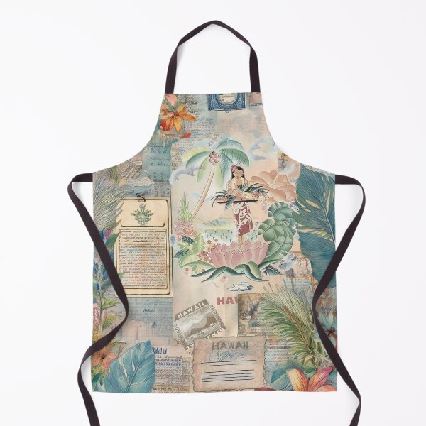 Artikelvorschau, Vintage Hawaiian Scrapbook Seite 5 entworfen und verkauft von J Marielle Designs.