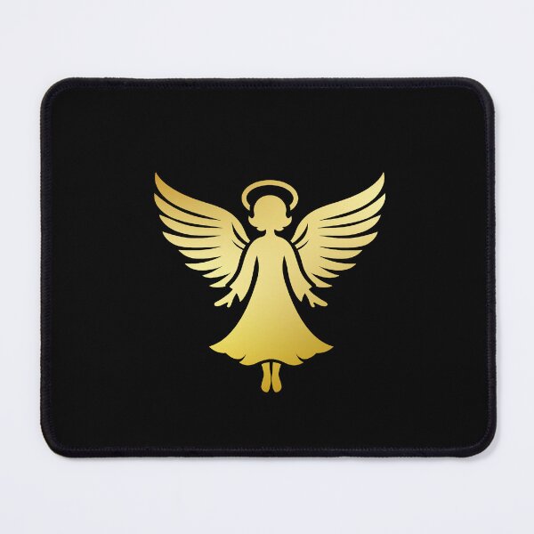 Item preview, Gold Winged Angel – Celestial Light & Grace designed and sold by Evolvity.