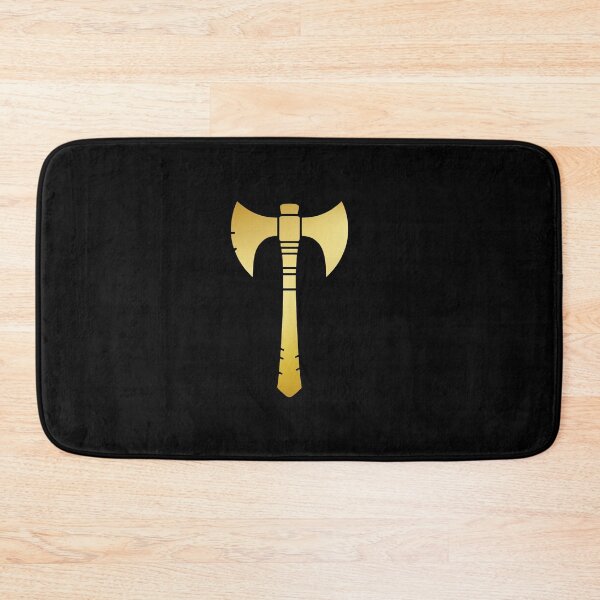Item preview, Golden Twin-Blade Axe – Epic Fantasy Weapon designed and sold by Evolvity.