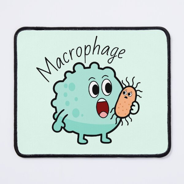 Item preview, Cute Macrophage designed and sold by MicroMarket.