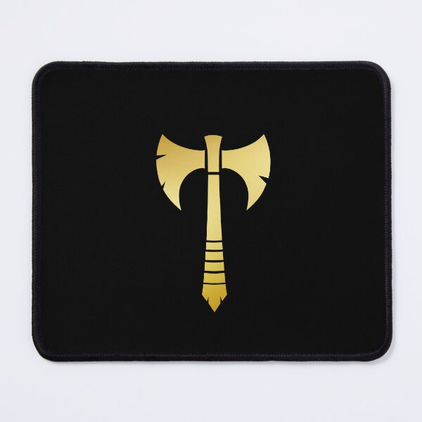 Item preview, Twin Gold Axe – Warrior’s Regal Edge designed and sold by Evolvity.