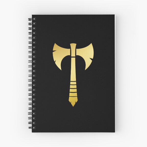 Item preview, Twin Gold Axe – Warrior’s Regal Edge designed and sold by Evolvity.