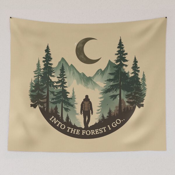 Item preview, Into the Forest I go, to lose my mind and find my soul designed and sold by Nature's Palette.