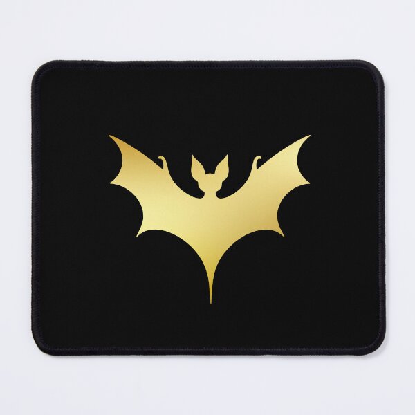 Item preview, Gold Bat Outline – Sleek & Mysterious Style designed and sold by Evolvity.